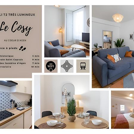 Le Cosy Magnifique T2 Neuf Centre Ville Gare 800 M Ажен Екстер'єр фото